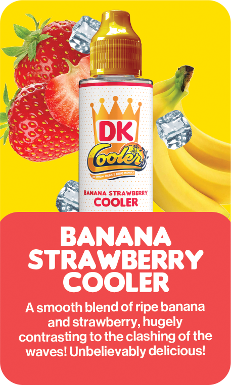 BANANA STRAWBERRY COOLER