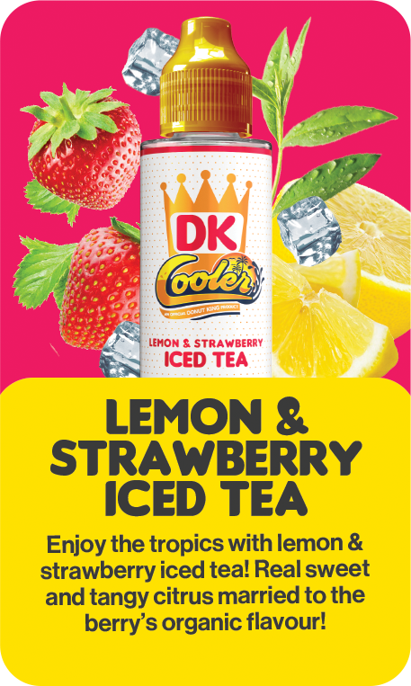 LEMON & STRAWBERRY ICED TEA